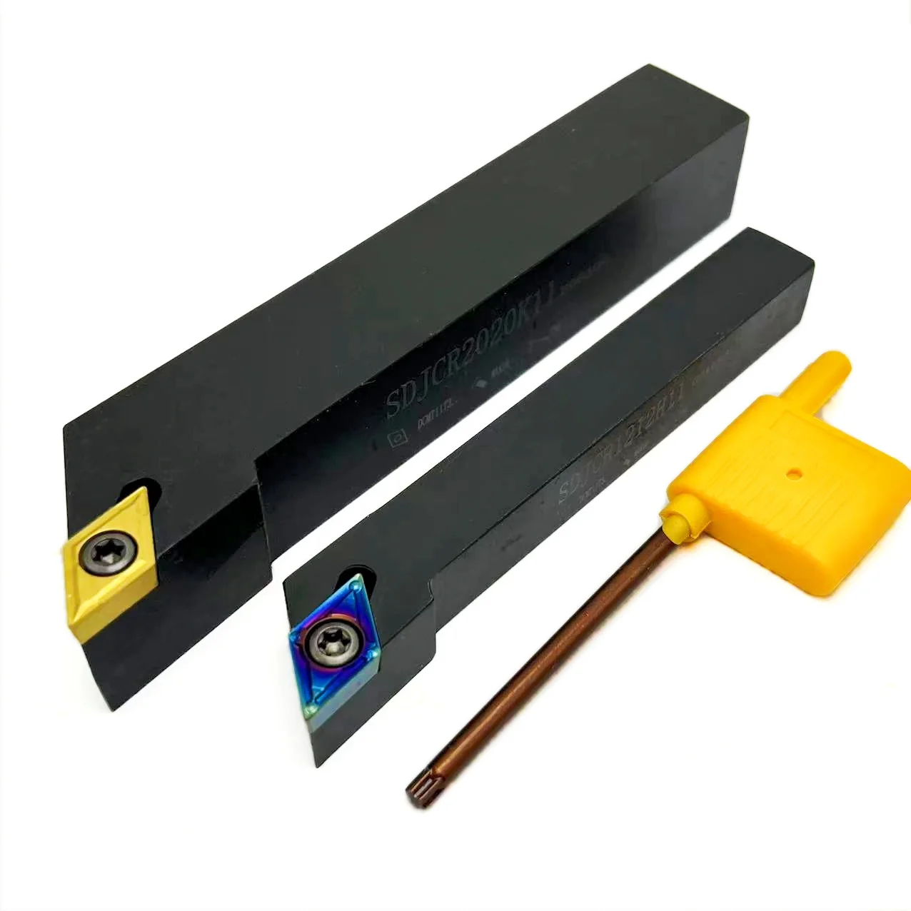 Suporte externo da ferramenta de torneamento, 93 graus, ferramenta exterior do torno do CNC, DCMT11T304, VP15TF, 1PC, SDJCR1212H11, SDJCR1616H11, SDJCR2020K11