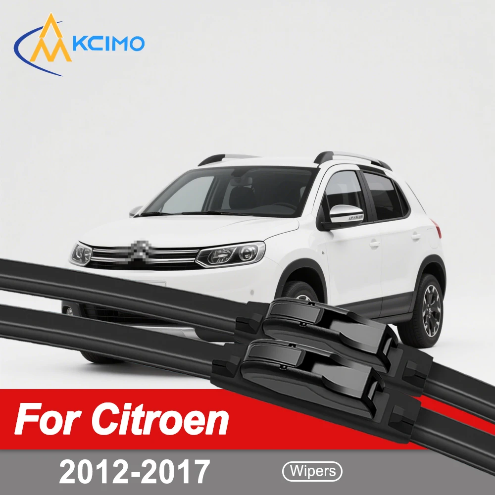 

Premium Wiper Set For Citroen C4 Aircross 2012–2017 Mitsubishi RVR ASX Outlander Sport Quiet Long Lasting Ideal for All Weather