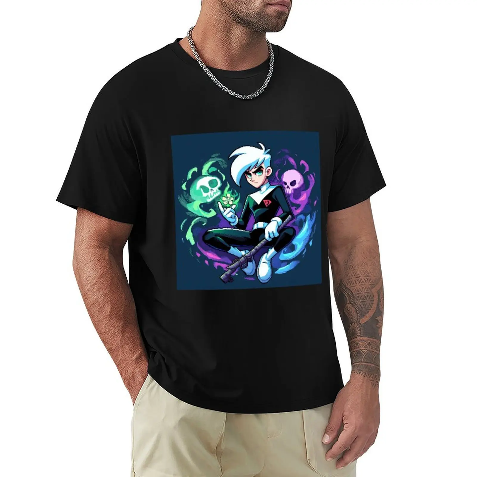 

Danny Phantom T-Shirt gifts for boyfriend customs affliction shirts mens tall t shirts