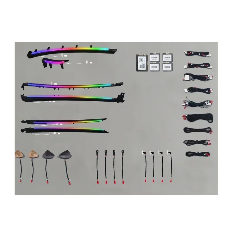 Auto Lighting System Interior Atmosphere Light LED Multi Colors Car Ambient Lighting for Lexus ES