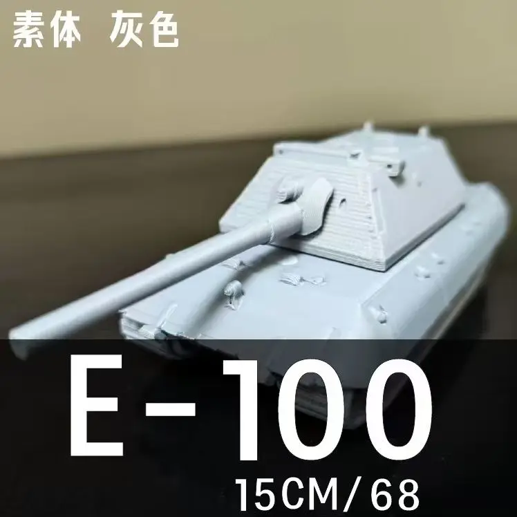 1/72 Scale German E-100 Heavy Tank Finished Model Original 3D Printed Military Collectible Tank