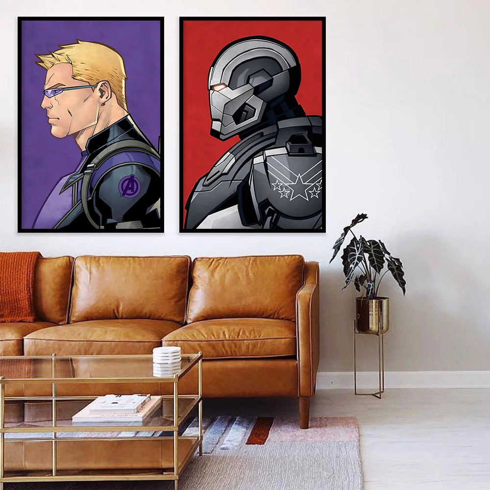 Poster Seni Dinding Pahlawan S - Home Decor Disney ulasan dan harga