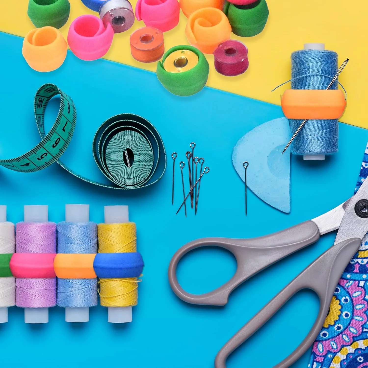 10pcs Thread Spool Savers/Spool Holder Huggers Prevent Thread Tails From Unwinding Keep Thread Tails Under Control No Loose Ends
