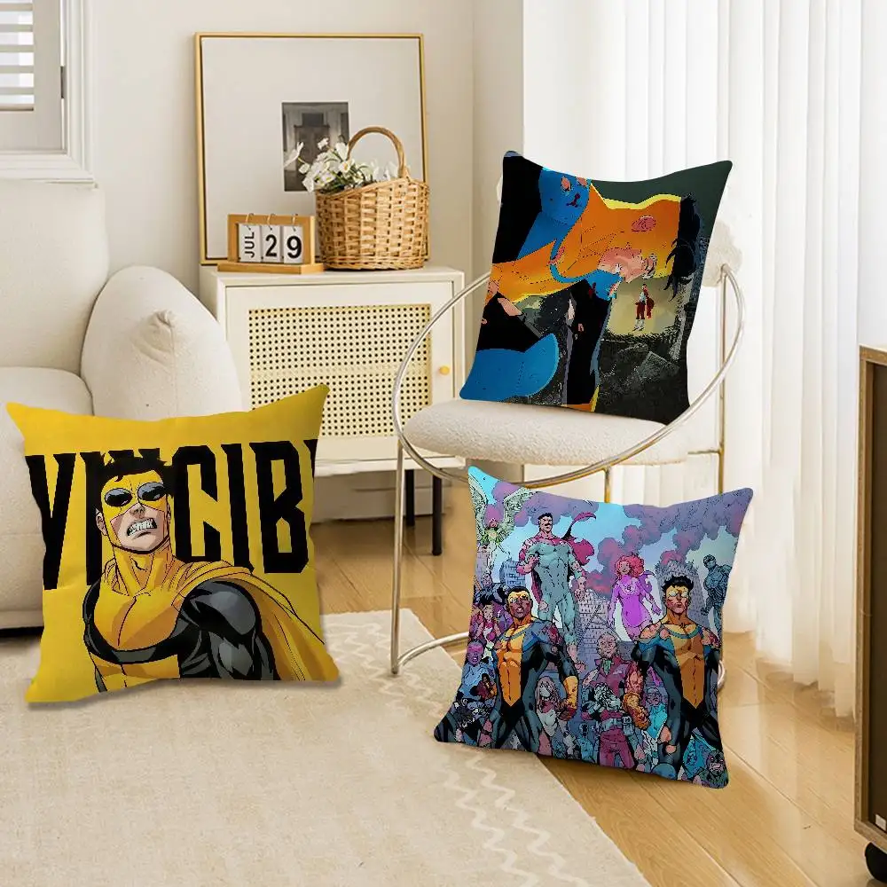 I-Invincible Pillow Anime Pillow Sofa Bed Head Pillow Cover Cushion Cover 45x45 cm Fashion