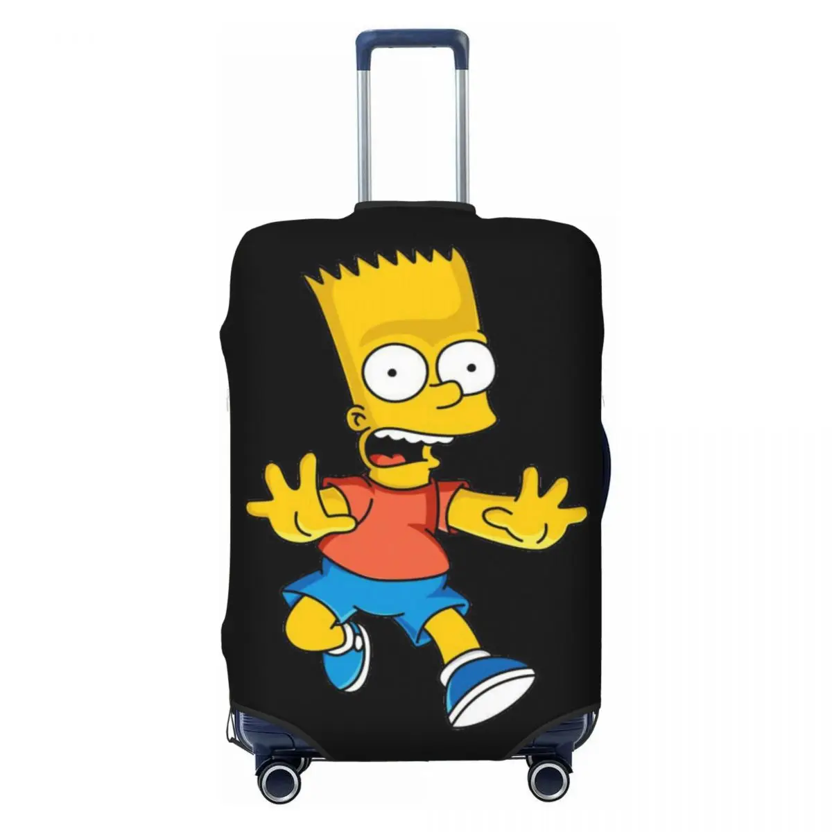 

Custom Simpsons Cartoon Suitcase Cover Dust Proof Luggage Covers Protector for 18-32 inch