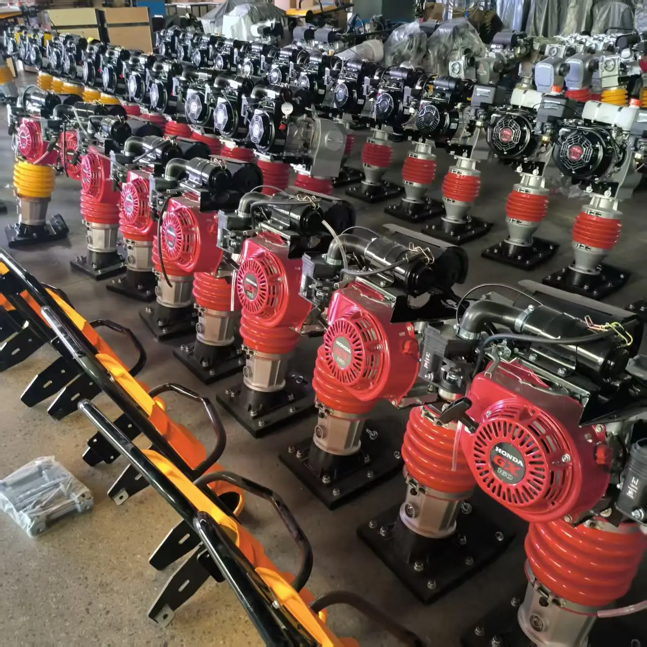 New 220V/380V Electric Vibratory Impact Rammer with CE High Frequency Strong Impact Tamp Rammer Soil Pavement Tamping