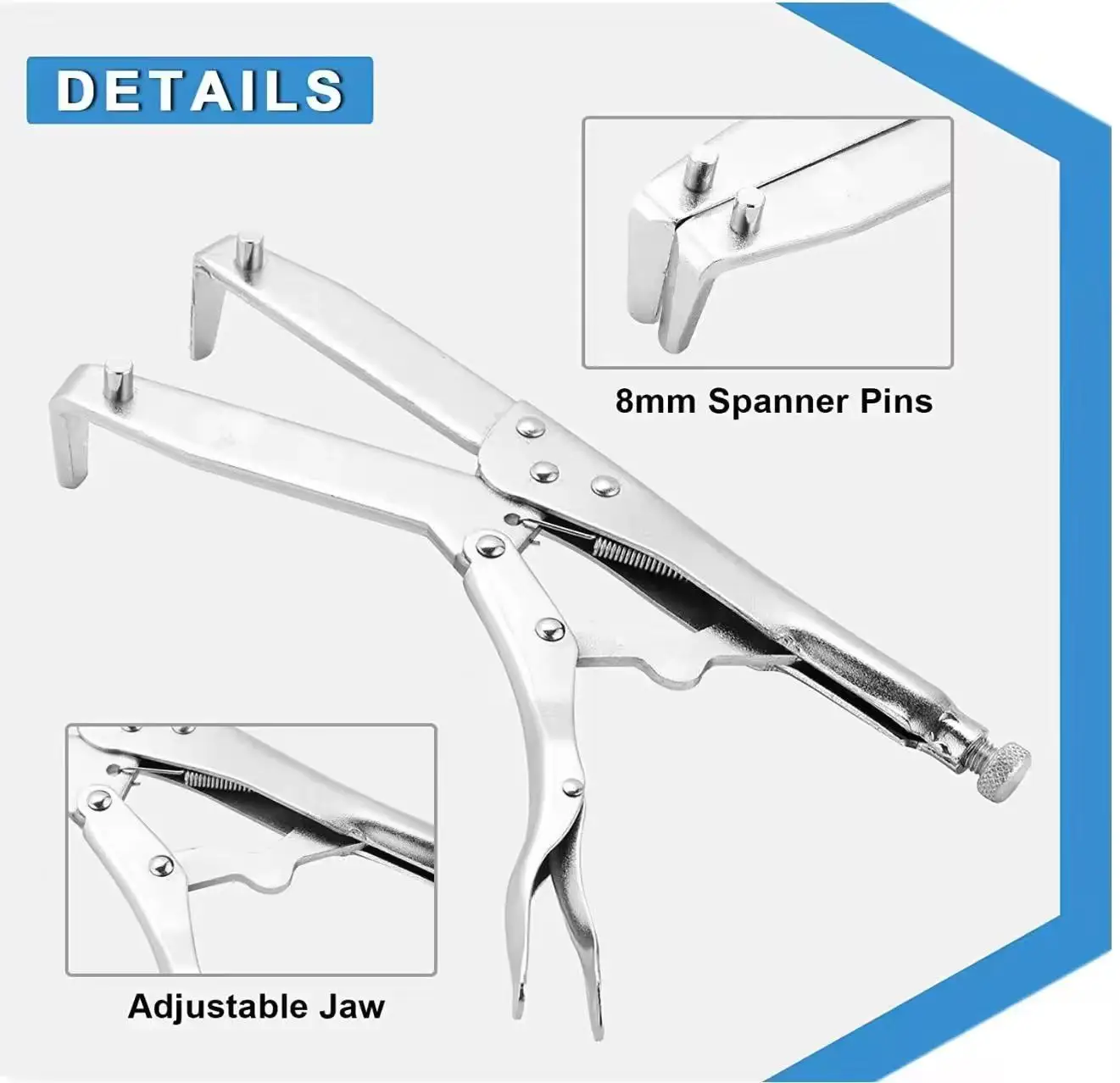 Universal Motorcycle Tools Clutch Holding Tool Motorcycle Motorbike Clutch Hub Basket Flywheel Holder Wrench Repair Removal