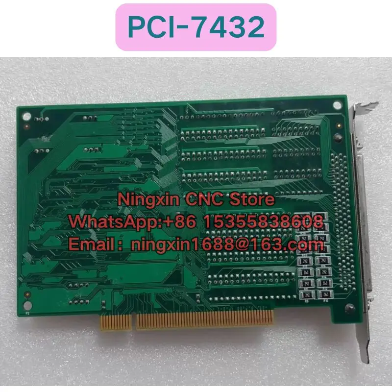 Second-hand PCI-7432 Data Acquisition Card 64 Channel Isolated Digital I/O Card Functional test OK Fast delivery