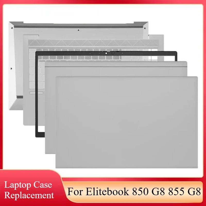 

Новинка для ноутбука Elitebook 850 G8 855 G8, задняя крышка ЖК-экрана, верхняя часть корпуса, передняя панель, упор для рук, нижняя часть корпуса, замена клавиатуры