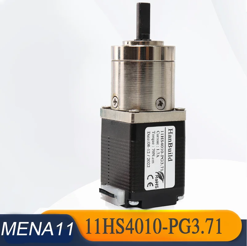 

Nema 11 Stepper Motor Gear ratio 5:1 14:1 19:1 40mm Planetary Gearbox High Torque Geared Stepper Motor 1.0A