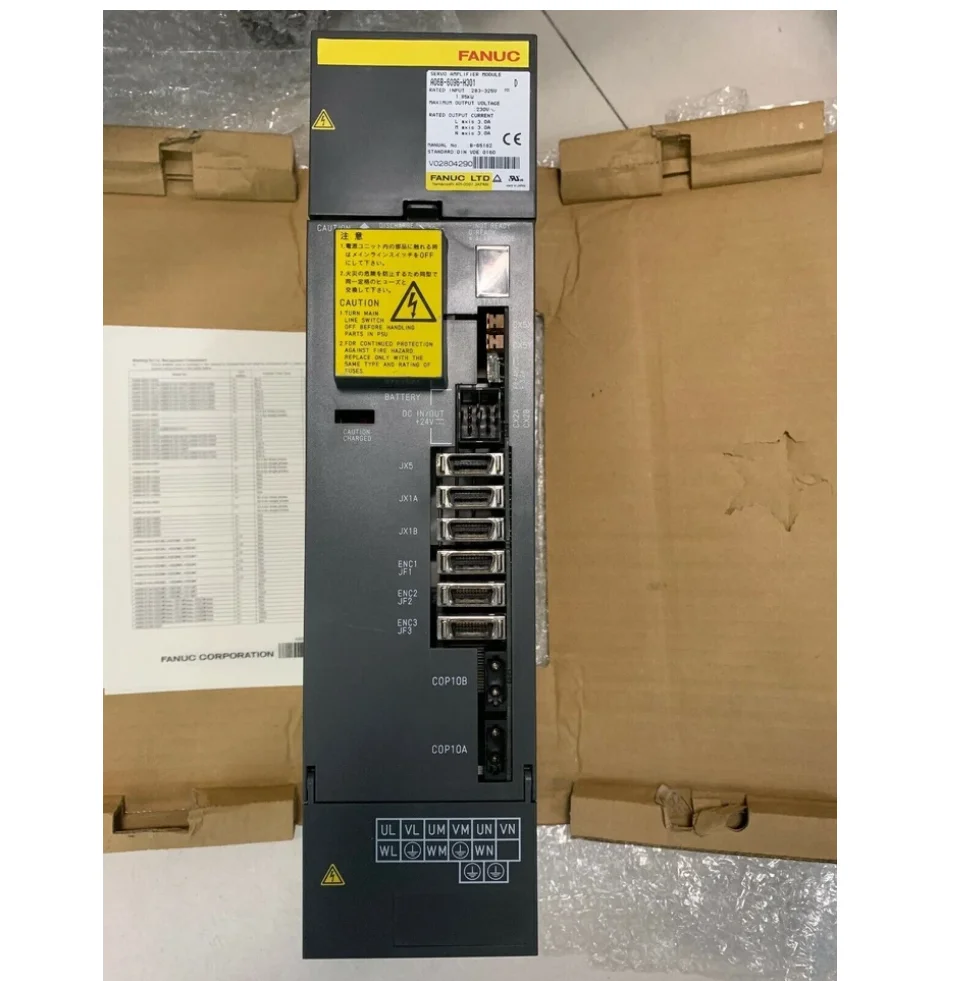 A06B-6096-H301 Новый модуль усилителя сервопривода Fanuc, 12-месячная гарантия A06B 6096 H301