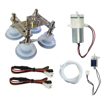 PWM Electronic Robotic Arm Air Pump 2/4pcs Suction Cup Support Servo mgarduino Arduino Control Board Programmable Robot DIY Kits