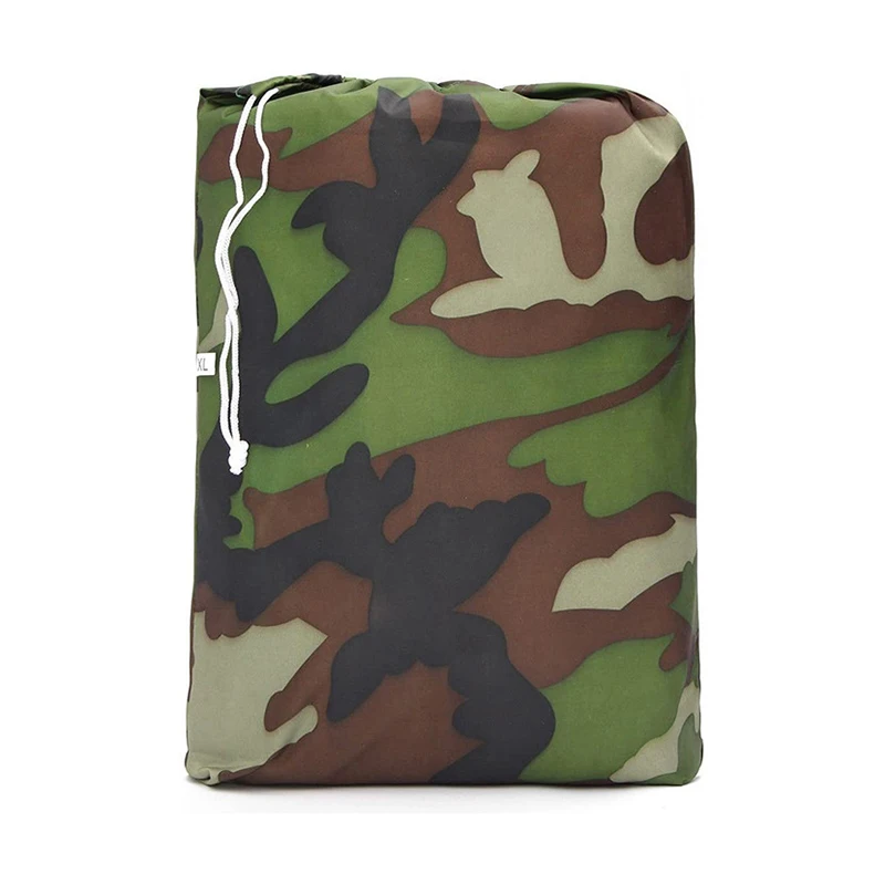 Funda impermeable de camuflaje para motocicleta, cubierta protectora antilluvia para exteriores, cuatriciclo, protección contra el clima