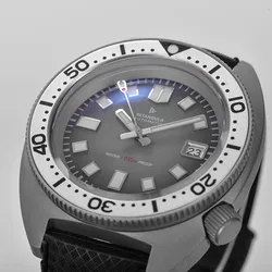 41mm Luxury RDUNAE Thin Abalone Diver Watch Automatic Mechanical Watch Calendar Waterproof Luminous Sapphire Glass Mens Watch