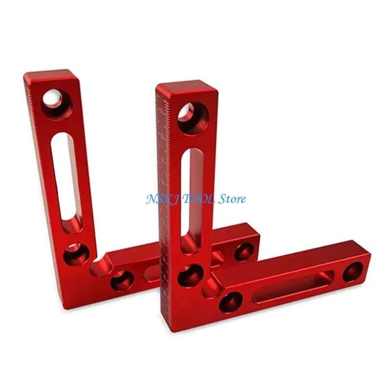 

L8RC L-Type Corner Clamp Woodworking Carpenter Clamping Tool for Picture Frames Boxes