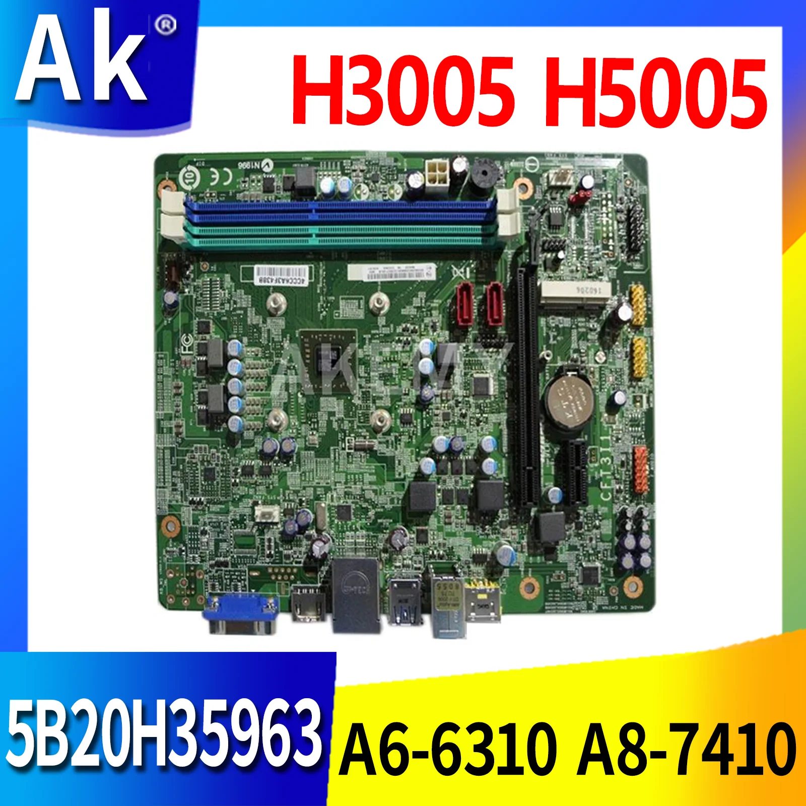 

For Lenovo H3005 H5005 F5005 G5005 S515 H515 H425 Laptop Mainboard CFT3I1 E1 E2 A4 A6 A8 CPU ROG Zephyrus M16 GU603H Motherboard