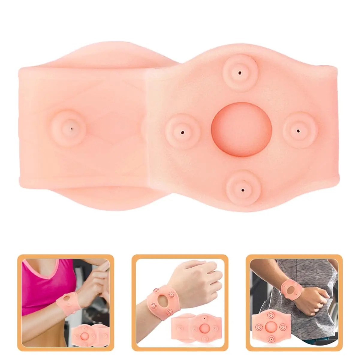 1/2Pcs Magnetic Wrist Support Brace Sports Wrist Protector Hand Wrist Joint Pain Relief for Weightlifting Sprains Tendonitis