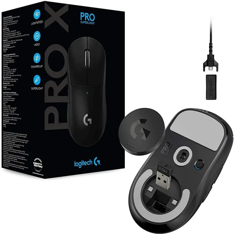ロジクール G PRO X 超軽量ワイヤレス ゲーミング マウス 16K DPI