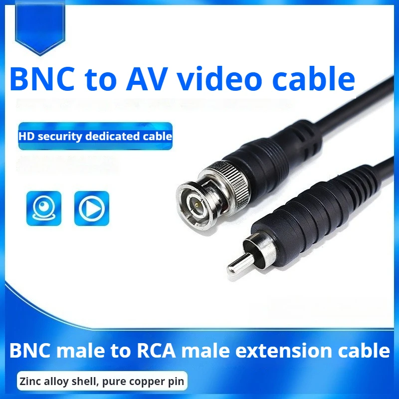 Bnc Male To Rca Mal… - image