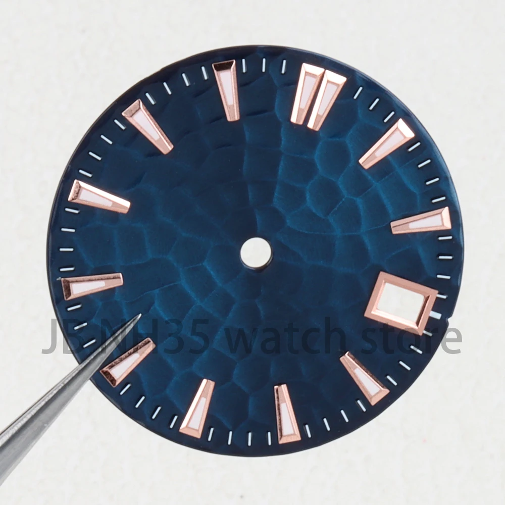 

Green Luminous Watch Dial 28.5MM NH35 Dial Black/Purple/Brown/Ice Blue for Mod DATEJUST NH35 NH36 Movement Accessory Watch Parts