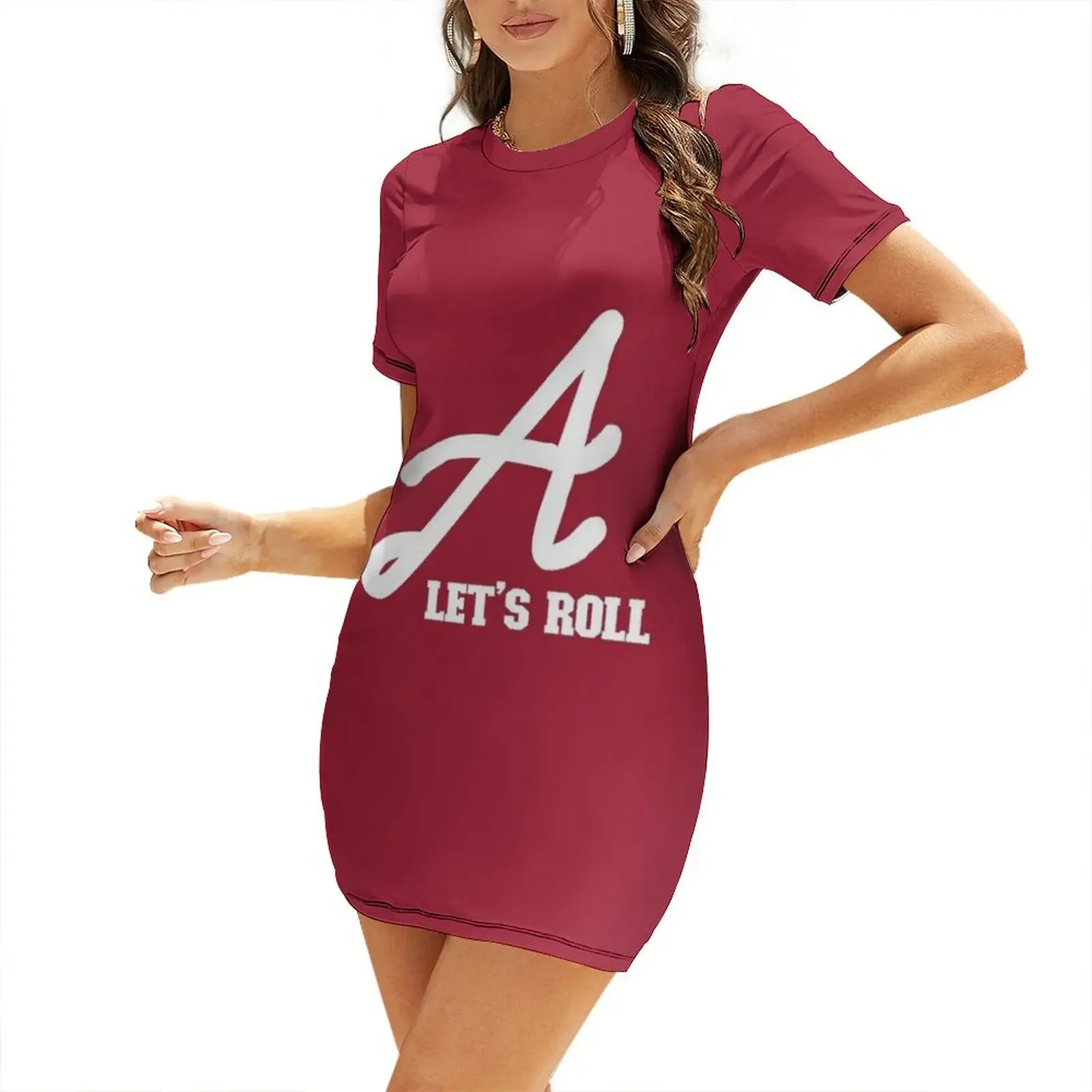 

A Short-Sleeved Dress summer dress woman 2025 trendy women party dresses birthday dress Female