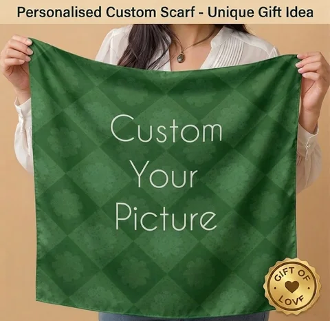 Customize Soft Silk Scarf for Women Luxurious Lightweight Fashion Accessory Ideal for All Seasons and Occasions