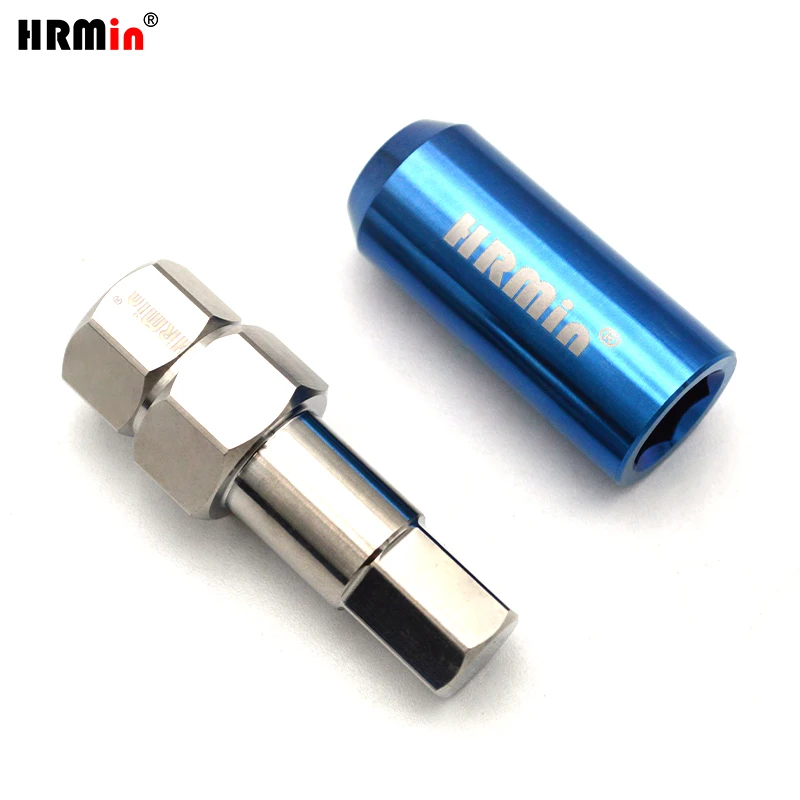 HRMin M12*1.5mm 10.9 grade Gr.5 titanium cone seat wheel lug nut titanium nut for Toyoto,Mazda,Honda,Acura,Scion,Lexus