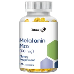 Melatonin Capsules - Relieve Insomnia, Help Improve Sleep Quality, Reduce Waking Time, Help Deep Sleep