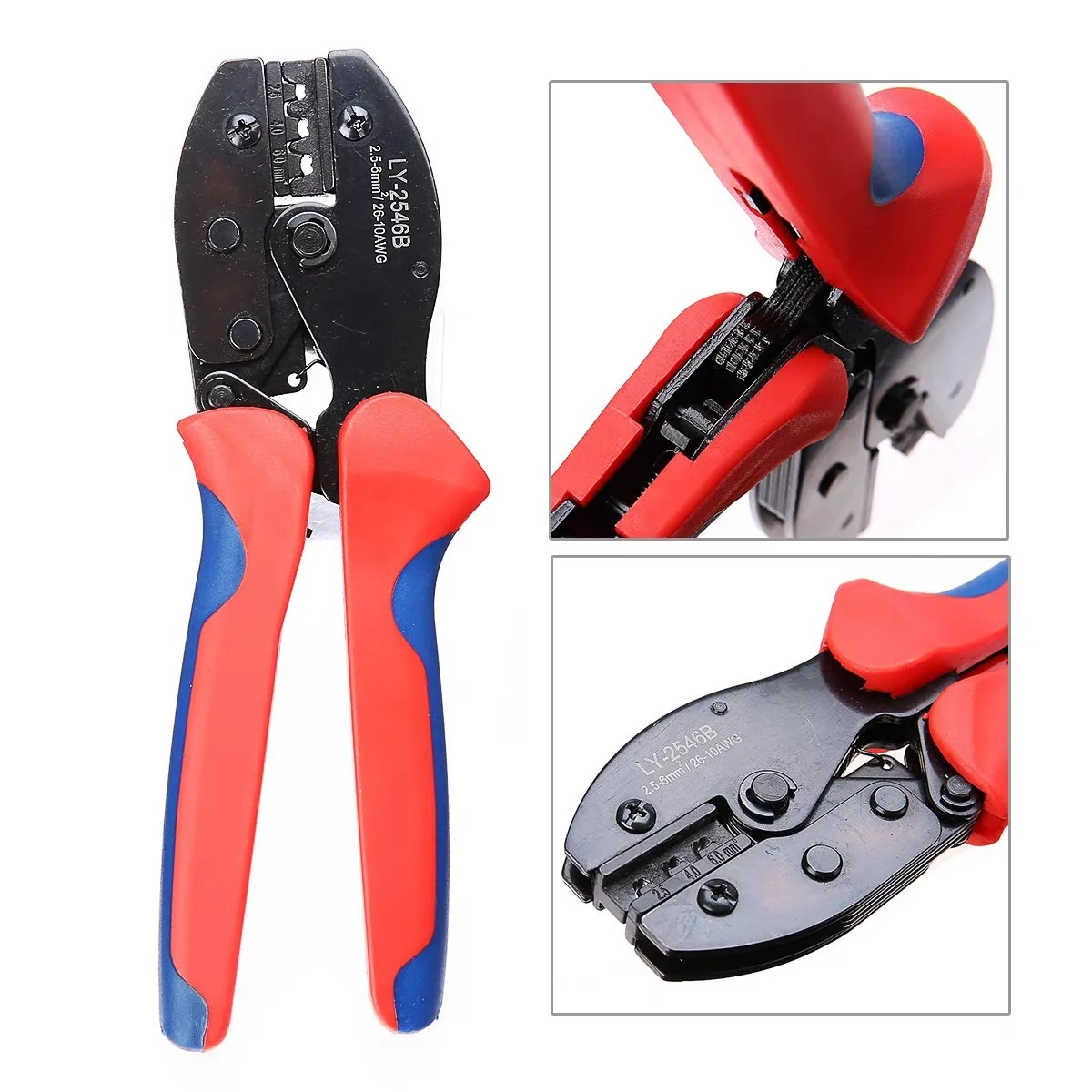 Imagem -02 - Conectores de Cabos Solares Fotovoltaicos Crimping Tool Kit Alicate de Descascamento do Cabo Fotovoltaico Chave de Torque do Conector para 25 Mm2 Mm2 Mm2