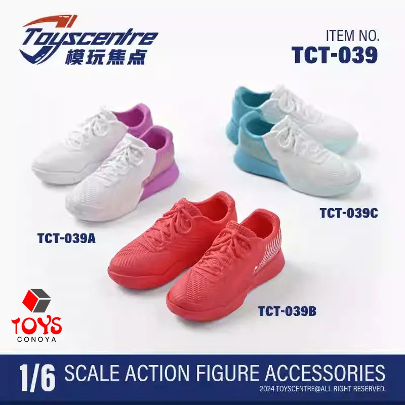 Toyscentre TCT-039 1/6 Scale Hollow Sneakers Sports Shoes Model Toy Fit 12'' Female Soldier Action Figure Body Dolls