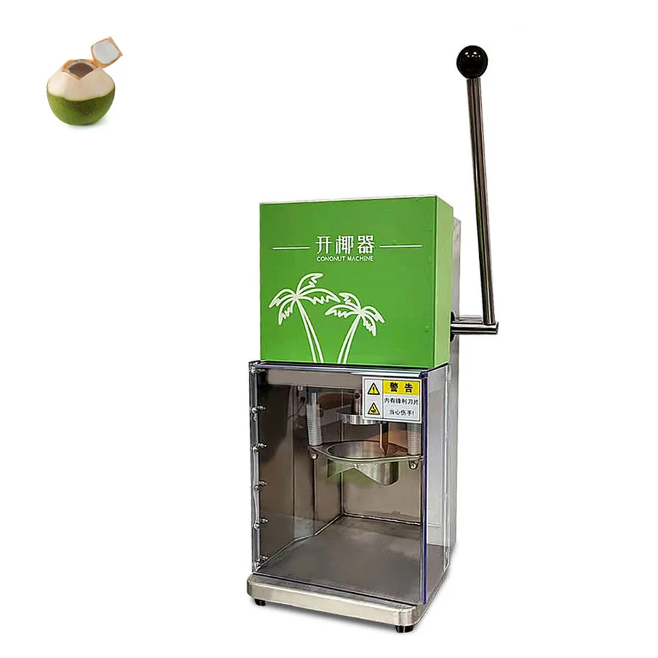 

Fully automatic green coconut capping machine coconuts opening tool low price Fresh coconut opener machine