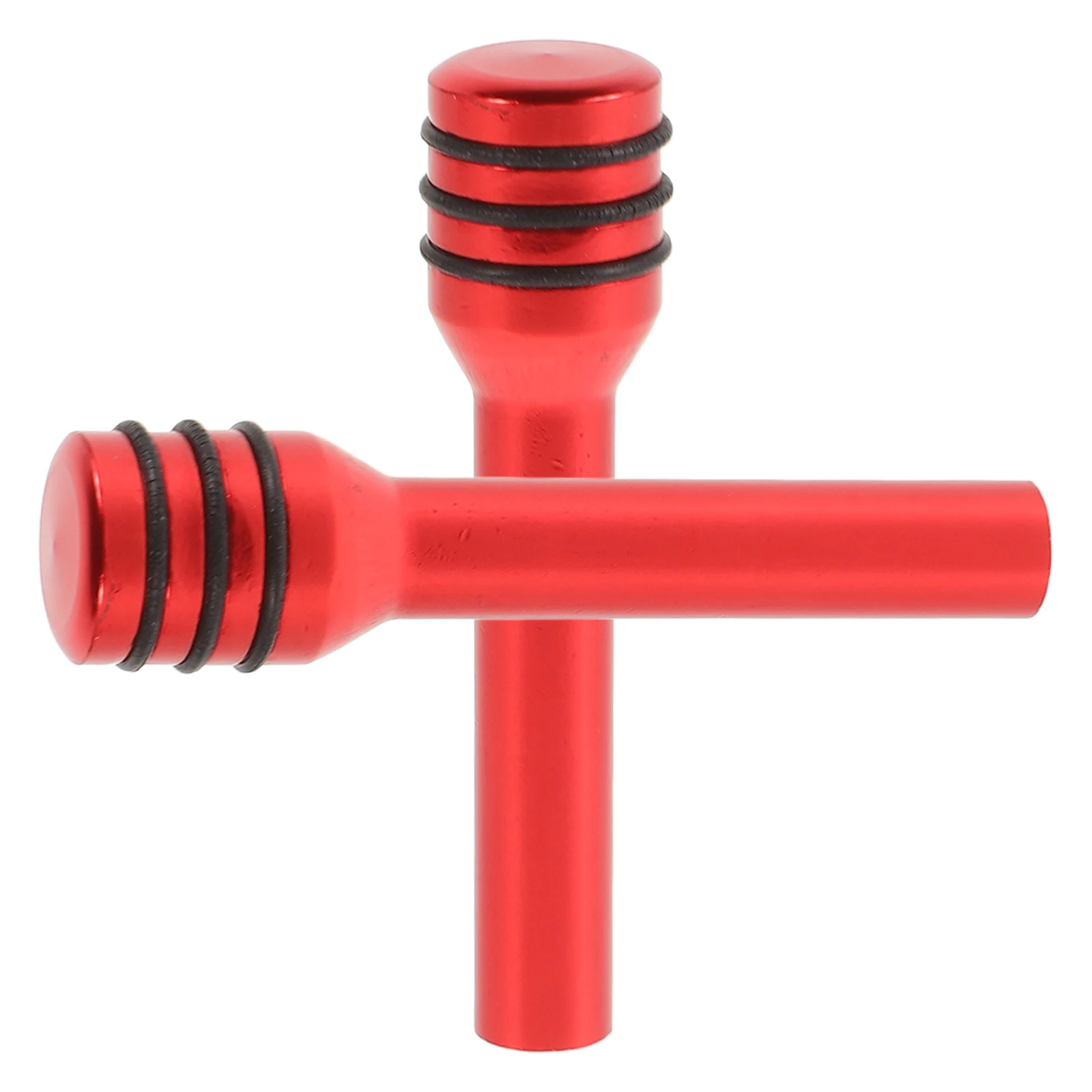 2 perni per serratura per portiera per auto, accessori per auto in lega di alluminio, installazione semplice, uso versatile, manopola decorativa rossa di sicurezza migliorata
