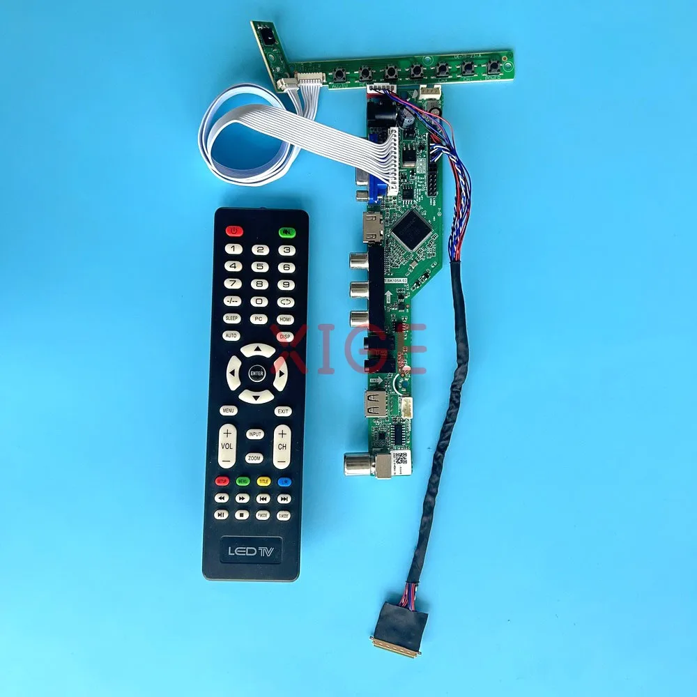 

Для LP116WH1-TLA1 LP116WH2-TLC1 плата драйвера контроллера 11,6 "панель ноутбука 1366x768 LVDS 40Pin USB + AV + VGA + HDMI ТВ аналоговый комплект «сделай сам»