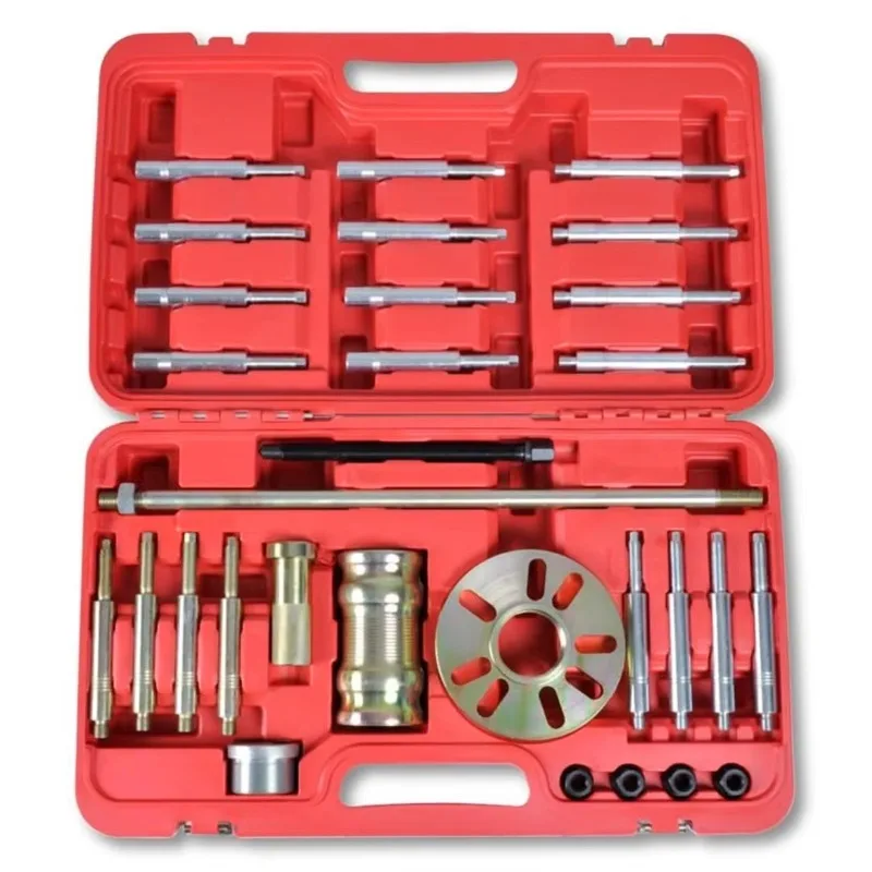 30pcs Removal Tool Heavy Duty Front Drive Wheel Hub Bearing Puller Set