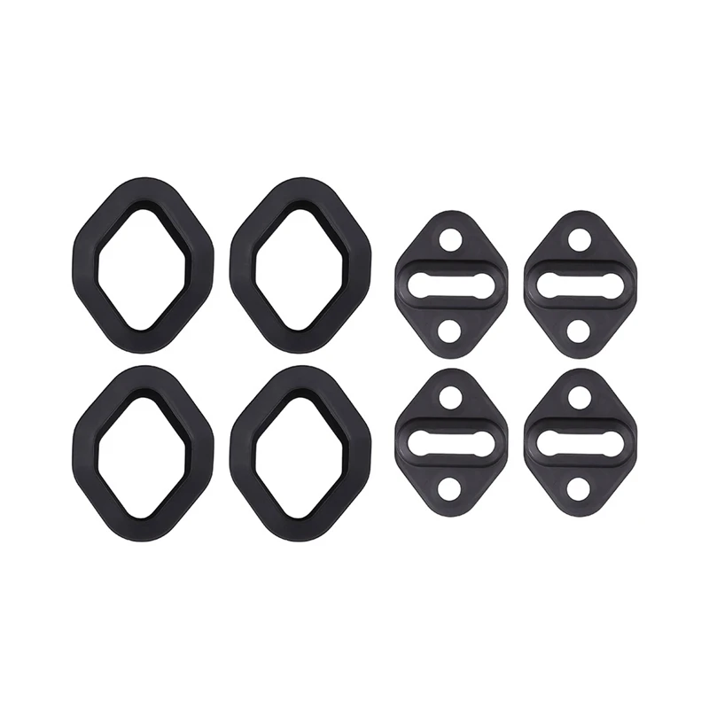 

1 Sets Car Silicone Reduce Noise Door Lock Protector Latches Stopper Covers For Toyota Mazda