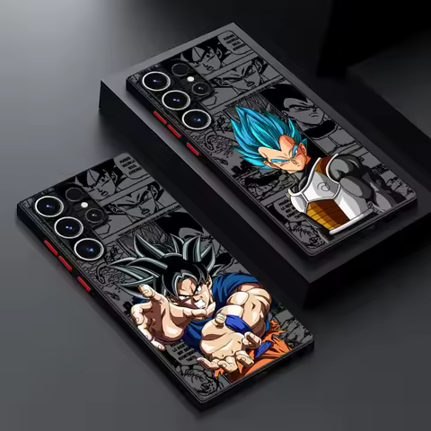 TPU Cover Case for Samsung Galaxy S24 Ultra S21 S9 Plus S20 FE S22 Plus S23 S25 Ultra S10+ S21 5G Cool Anime DBS GK