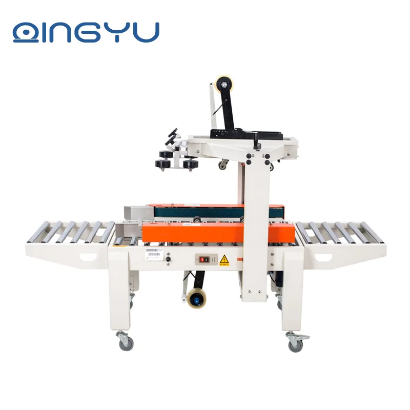 FXA-6050 Automatic Top& Side Drive Carton Box Sealing Taping Machine