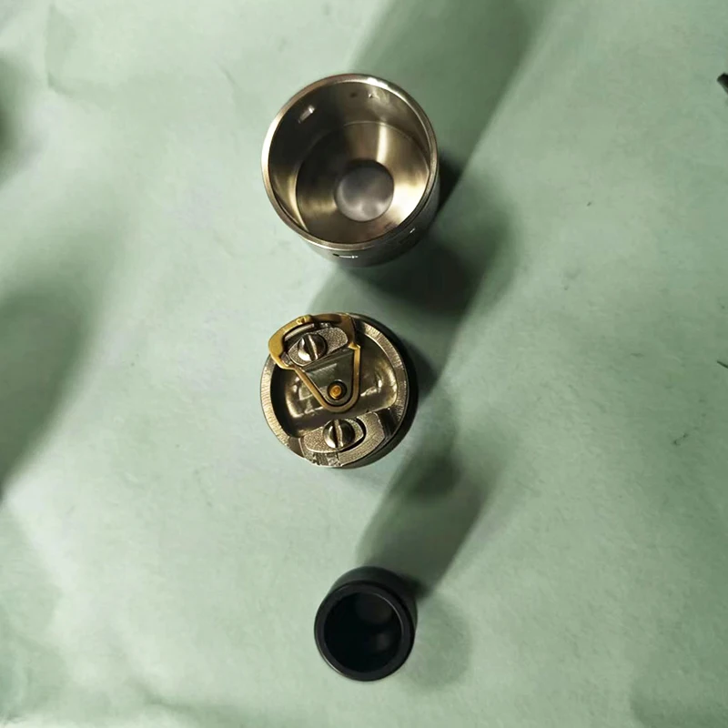 LOGO YOK Hadaly RDA 22mm Yeniden Yapılabilir Damlama Tipi Paslanmaz Çelik, Squonk Modları için Alt Besleme Pimli Donanım dekoratif parçaları