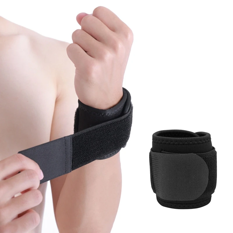 Adjustable Wrist Support Straps Wristband Protector Wrist Brace for Fitness Weightlifting, Wrist Wraps Wrist Pain Relief