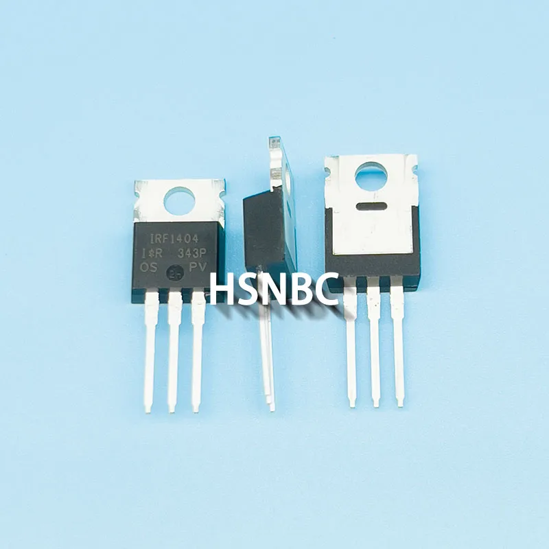 10Pcs/Lot IRF1404 IRF1404PBF TO-220 40V 202A MOSFET N-channel Power Transistor 100% New Imported Original