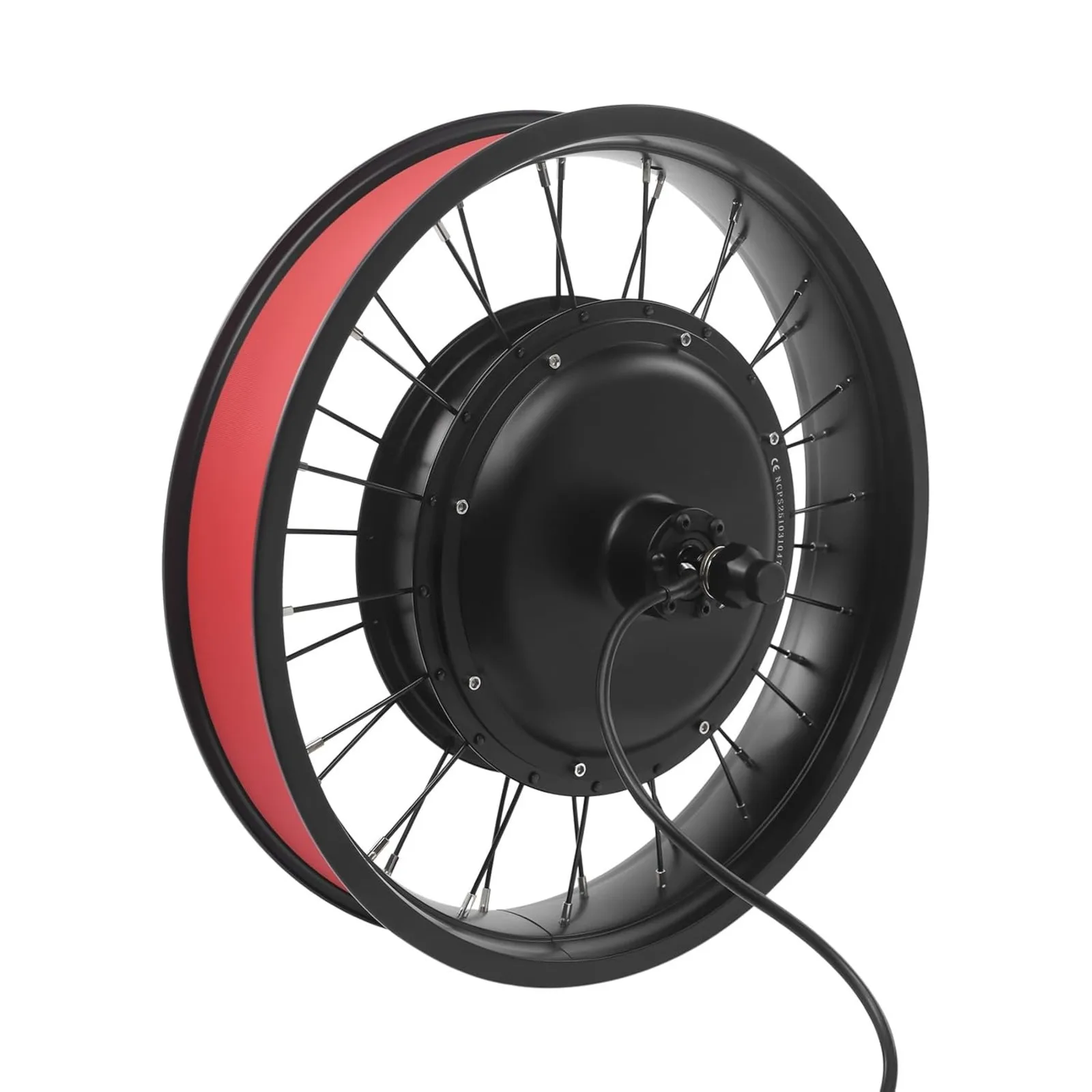 1000W 20" Fat Tire, Ebike DC Brushless Motor Kit, 48V 520rpm