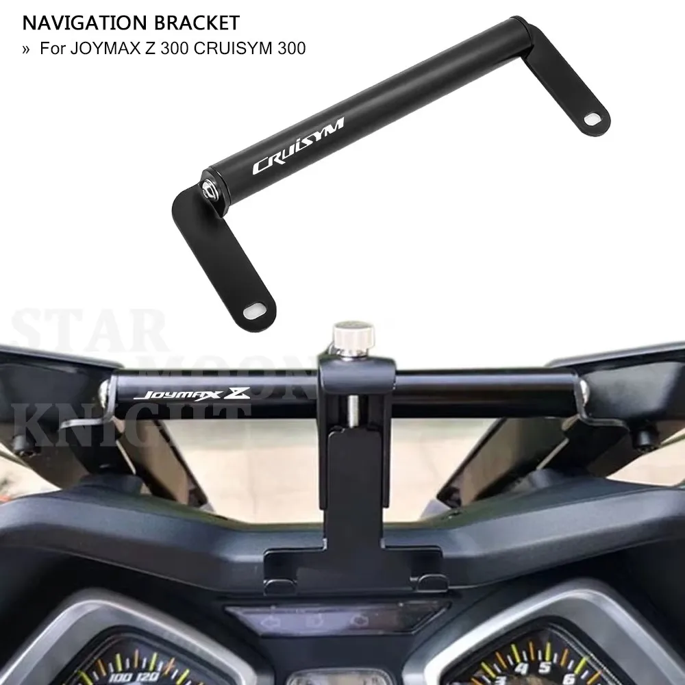Für SYM JOYMAX Z300 für CRUISYM 300 Motorrad Windschutzscheibenhalterung Navigation Halterung GPS Smartphone Halter Zubehör