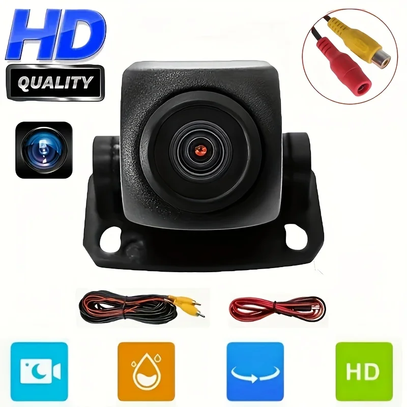 

Универсальная резервная камера HD 480p с широкоугольным объективом Starlight, простая установка, проводная, для автомобилей, грузовиков, внедорожников, автофургонов, фургонов