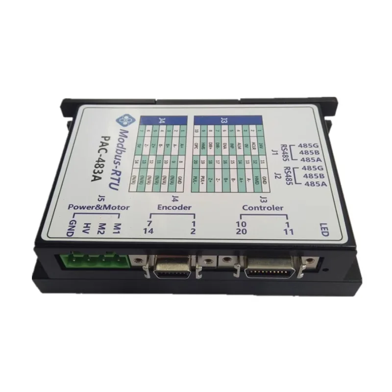 Voice coil motor driver controller PAC-483A soft landing force mixed solid crystal pick and place modbus