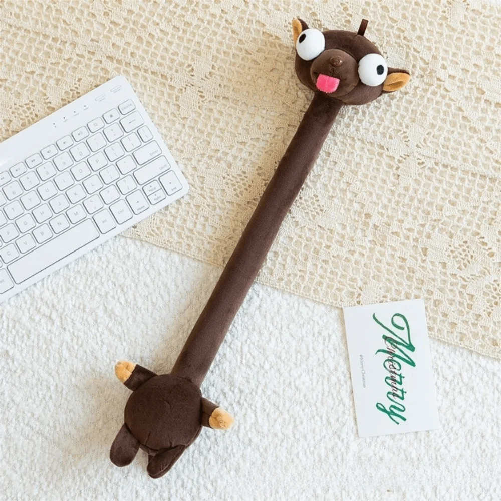 Funny Design Long Neck Animal Pendant Cute Style 40CM White Goose Bag Pendant Creative Gift Bag Decoration Cartoon Pendant