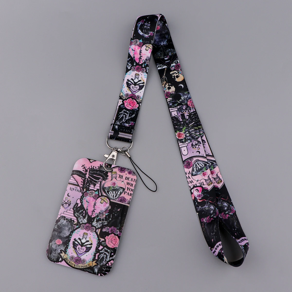 Horror Movies Anime Lanyard For Keys ID Card Cover Badge Holder Business Phone Key Lanyard Neck Straps Keychain Rope Accessories