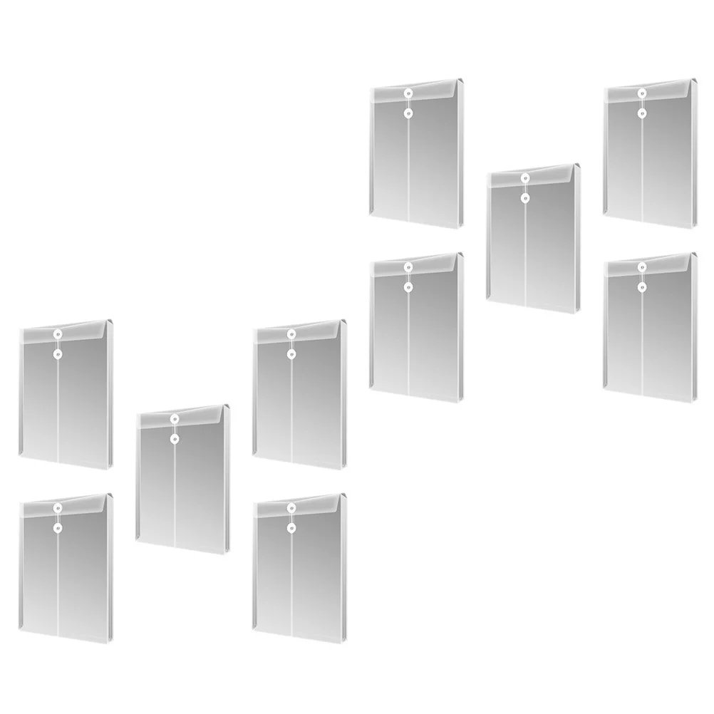 10 قطعة حقيبة منظم الملفات المواد الراقية سعة كبيرة مكتب المدرسة وثيقة كيس التخزين ملف كيس التخزين #2