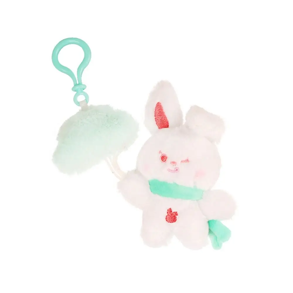 Porte-Clés en Peluche en Forme de Nuage, Ballon, Chat, Lapin, Beurre, Dessin Animé, pour Décoration de Sac