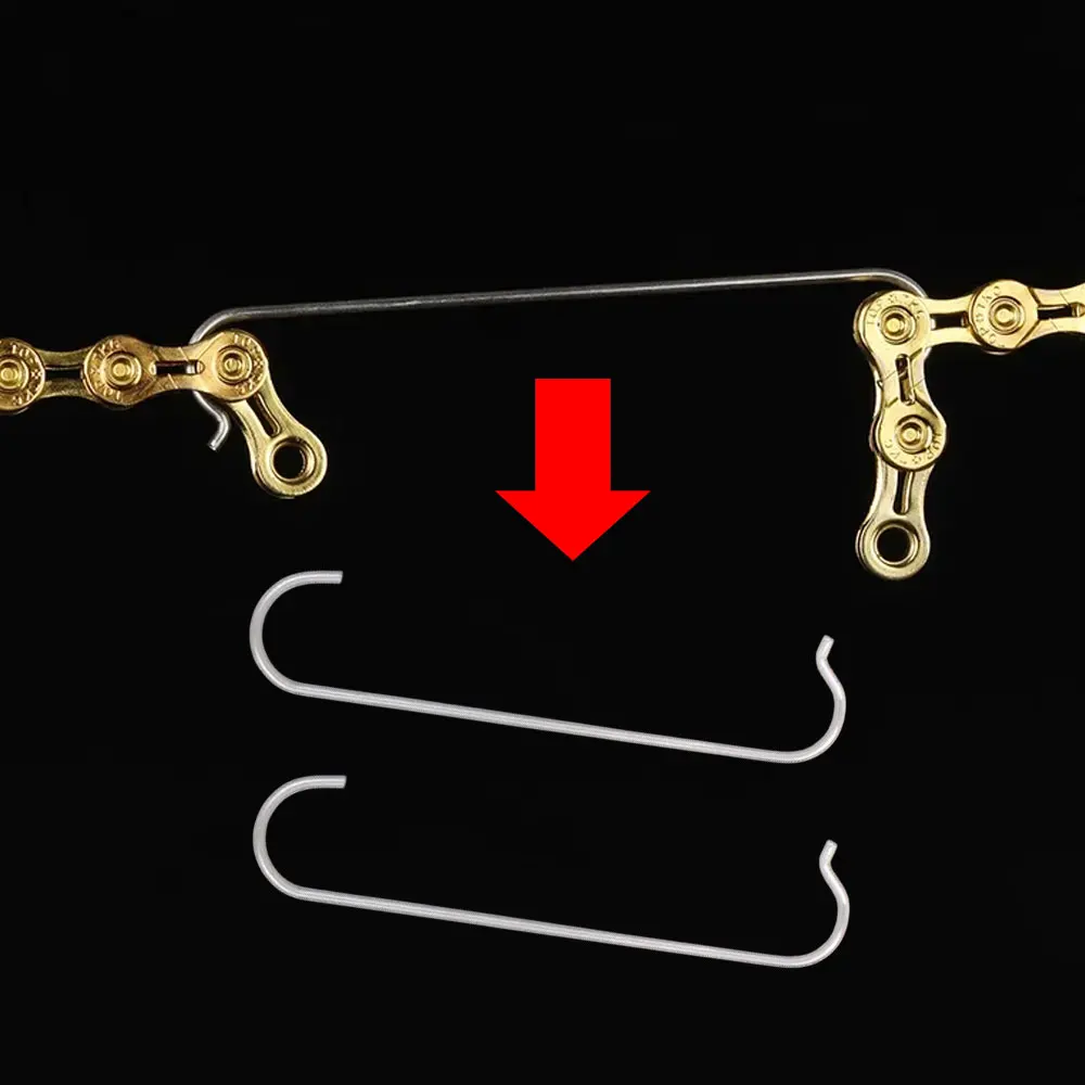 3 قطعة هوك مشترك الصلب لإصلاح سلسلة دراجات أداة خدمة الدراجة غير الإفلات السنانير أدوات إصلاح الدراجة اكسسوارات