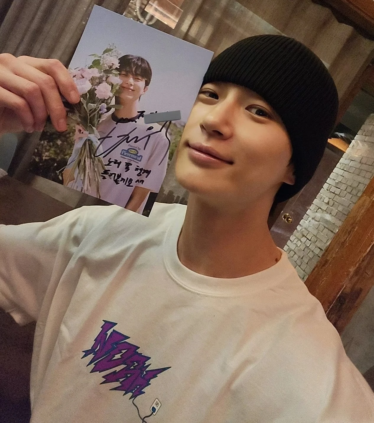 

Летняя корейская певица Byeon Woo Seok Футболка Мужчины Женщины Хлопок с коротким рукавом Choi Hyun Wook Хип-хоп Kpop Raper Twinkling Shining